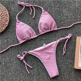 Meli Sequins Bikini Set