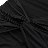 Theresa Ruched Black Dress